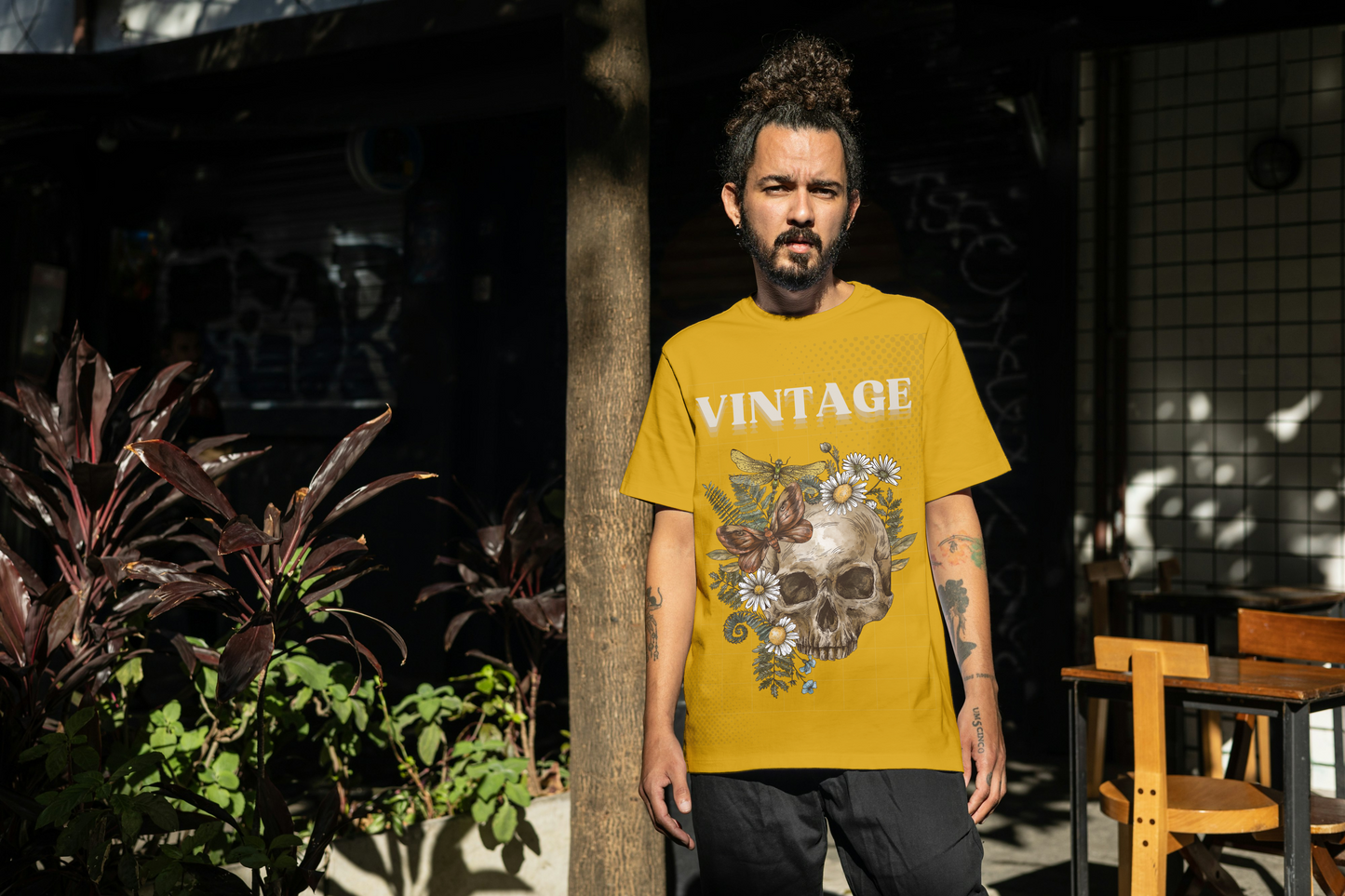 MONSTER PRINTED T-SHIRT